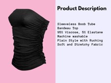 WOMENS PLAIN STRAPLESS