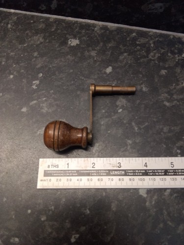 Vintage crank winder key - vintage, for