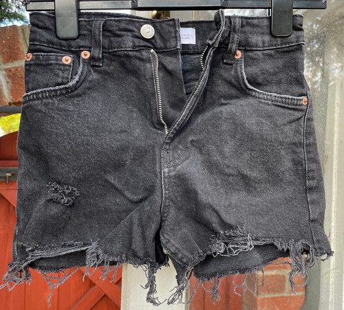 Zara black denim - , cut
