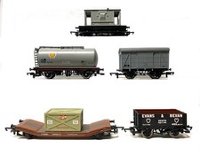 OO Gauge HORNBY British Rail Rolling Stock Lowmac Tanker Wagons 