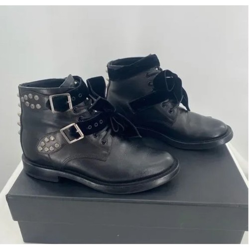 Saint laurent spike studded - saint laurent,