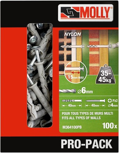 Molly m364100pb screw and - molly,