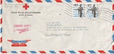 Ecuador  Red Cross cover to