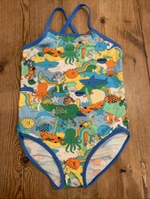 Little Bird Mothercare Girls Swimsuit Ocean Theme Age 7-8 Years