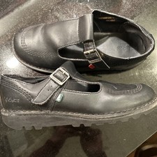 Kickers Kick T Bar Leather