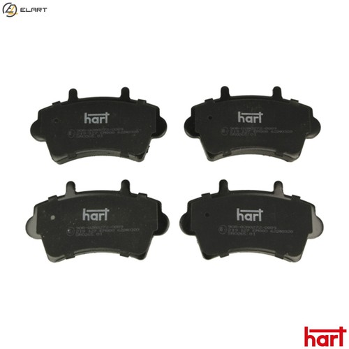 Brake pad set disc - brake, 219