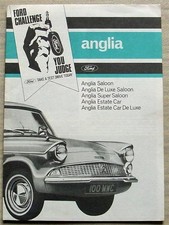 FORD ANGLIA Car Sales Brochure
