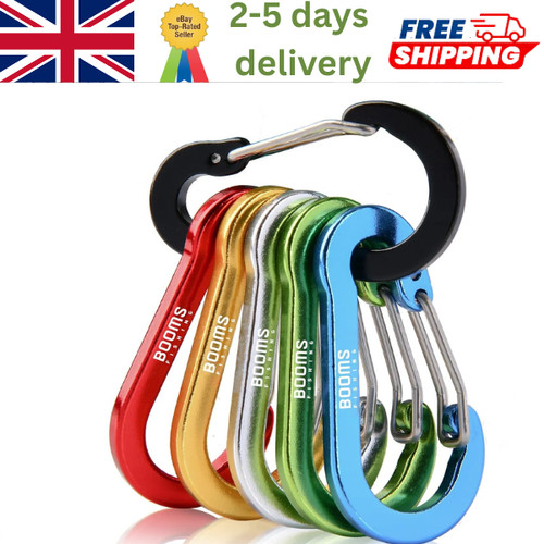 Aluminium carabiner - 6x,