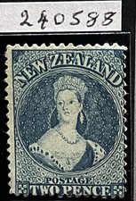 New Zealand stamps 1863 Chalon