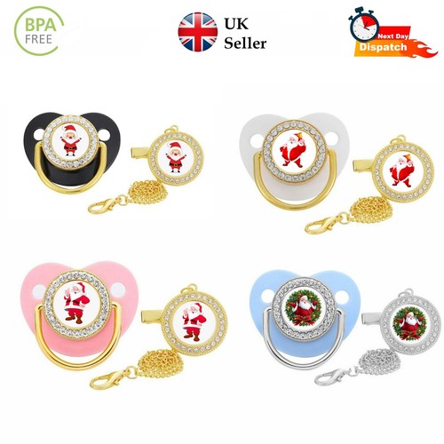 Santa claus dummy pacifier - santa,