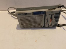 Philips D-1207 Transistor Radio 80s 3 Band FM MW Air Band Vintage