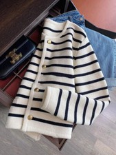 Striped Knitted Cardigans