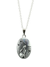 Moon Gazing Hare Pendant s925