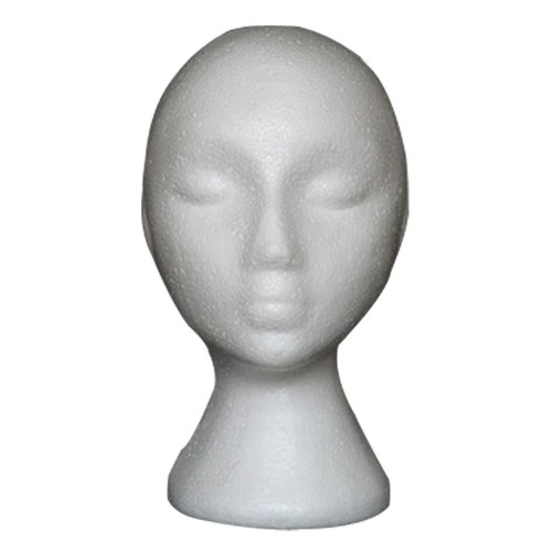 Polystyrene foam head dummy - foam,