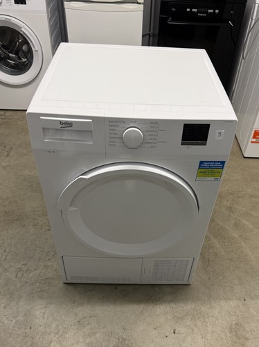 Beko dtlce90051w 9kg condenser - beko,