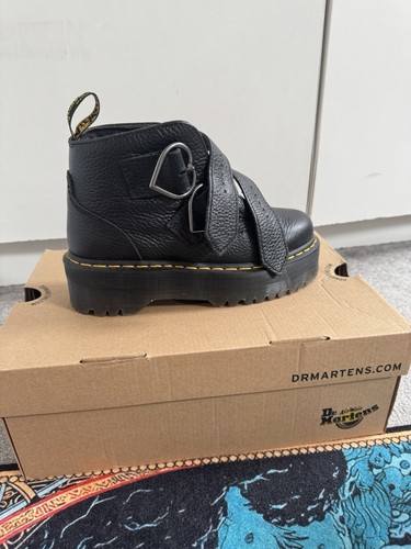 Martens devon heart black - dr,