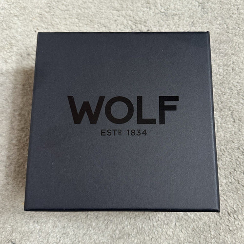 Wolf leather travel jewellery - wolf,