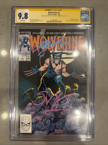 Wolverine cgc 8 ss signed - #1,