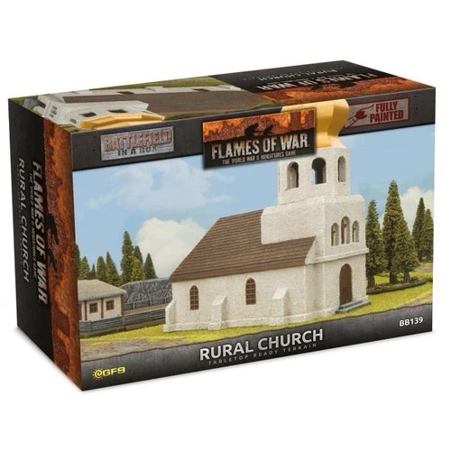 Rural church painted 15mm - -,
