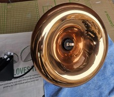 Tom Dixon Copper Void pendant light shade 