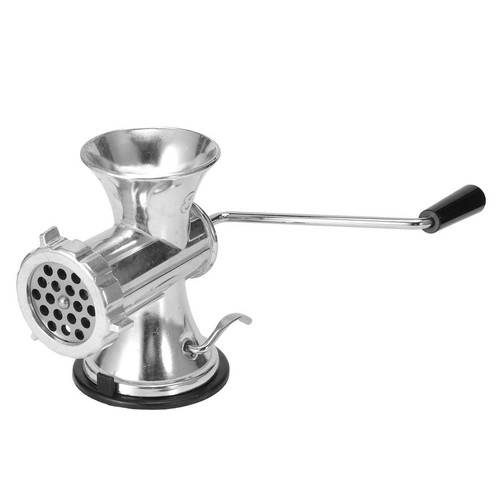 Manual meat grinder with - manual,