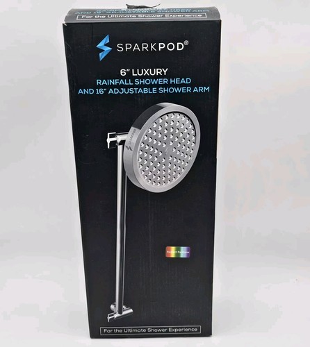 Sparkpod round rain shower - 6",