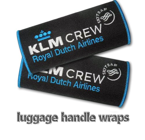 Klm crew luggage - klm, wraps
