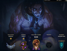 League of Legends account EUW
