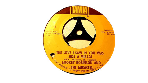 45rpm vinyl record smokey - vinyl, record...smokey