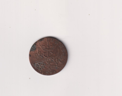 Sir isaac newton halfpenny - newton,