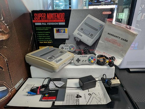 Boxed snes super nintendo - boxed,