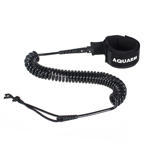Paddle board leash 11ft coiled - leash,