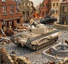 Ww2 british churchill tank - ww2,