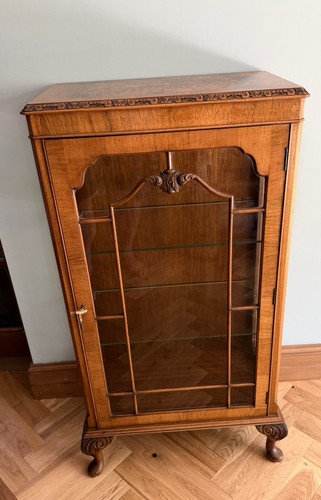 Antique slim walnut glazed - antique,