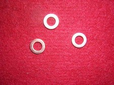 Yamaha TZ350, Centre Cylinder Head Bolt Washers (3) Gen.Yam. New ,(bst9)