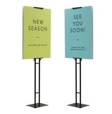 Poster Stand Double-Sided