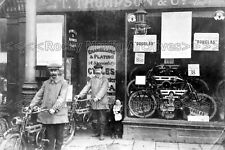 Ktg-59 T. Thompson’s Douglas Motorcycle Shop Front, Portsmouth. Photo
