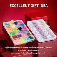 6000pcs clay beads - beads, bracelet