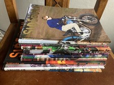 Sideburn Flat Track Magazine-12 early Issues-Nos.3-14