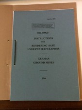 WW2 Royal Navy Bomb Disposal