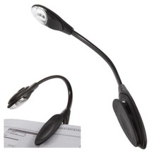 LED reading light clip on book light mini adjustable reading light easy to carry
