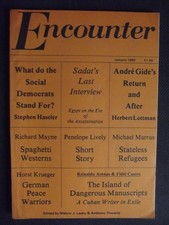 Encounter Magazine Jan 1982 -