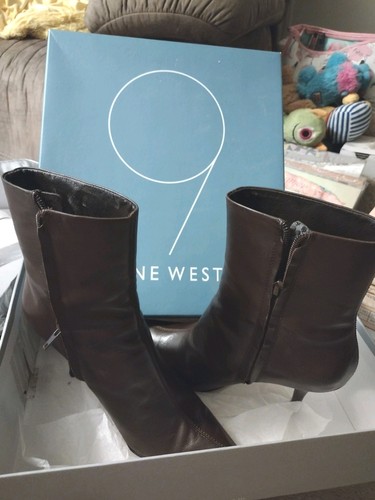 West women brown leather - ,