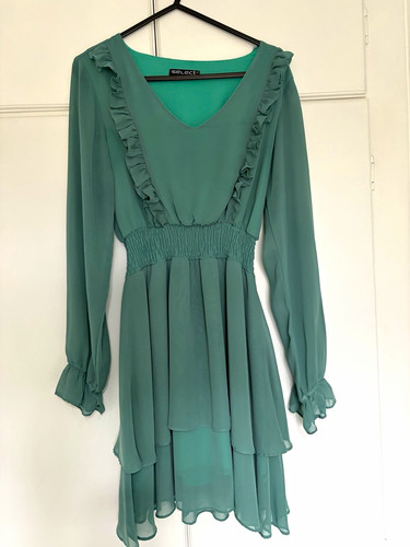 Select green mini - , v-neck