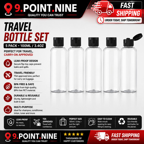 5pcs travel bottles - bottles, for
