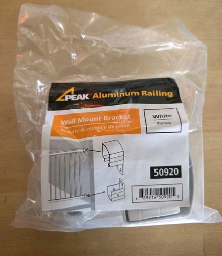 Peak w white - white, aluminum