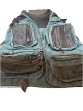 Orvis Fly Fishing Waistcoat Or Vest. Size Large. Unmarked.