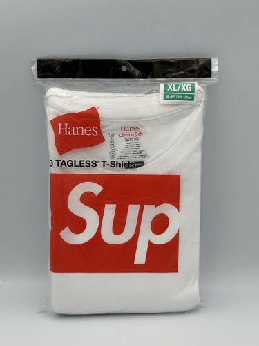 Supreme hanes tagless - supreme, x