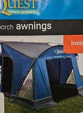 Quest Falcon 260 Poled Porch Caravan Awning