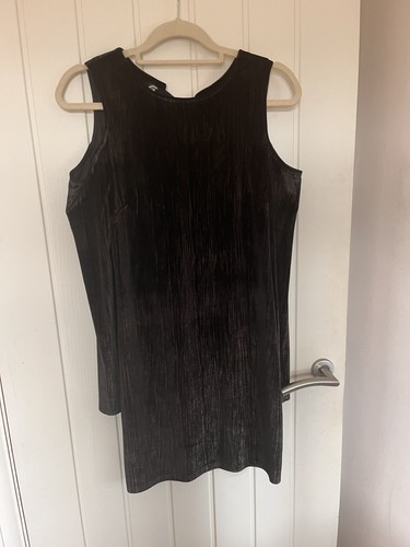 Topshop dress black cold - black,